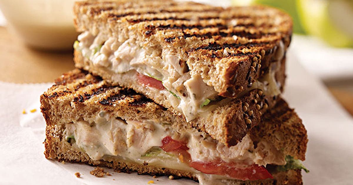 Caesar-Chicken Salad Panini Recipe | Samsung Food App