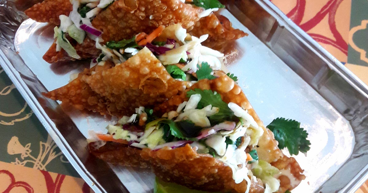 Chicken Wonton Tacos Recipe | Samsung Food App