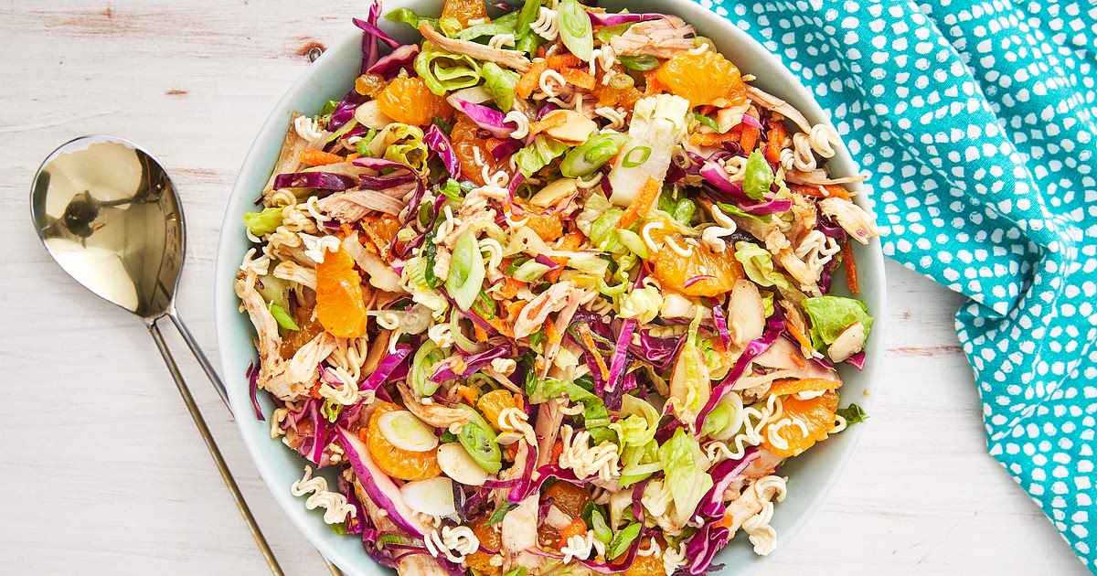 Crunchy Mandarin Orange-Chicken Salad Recipe | Samsung Food App