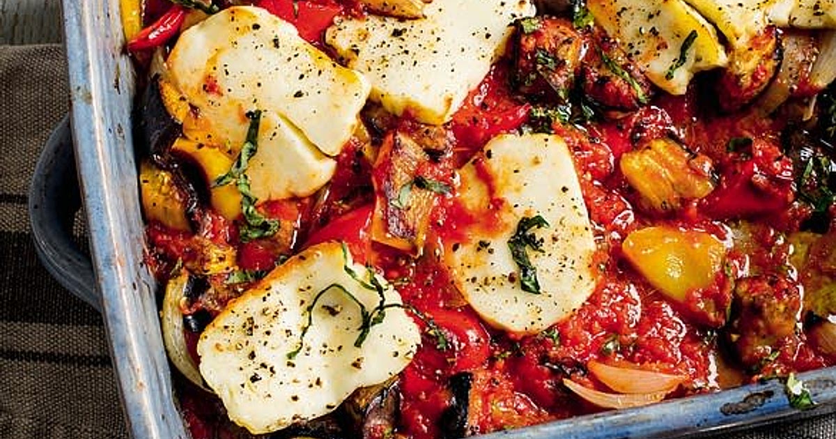 Ratatouille and halloumi bake Recipe | Samsung Food App