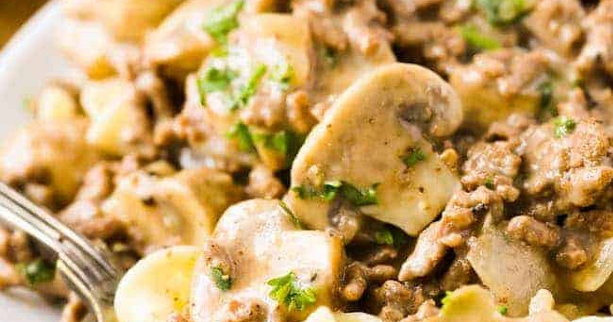 Ground Beef Stroganoff (Hamburger) Recipe | Samsung Food App