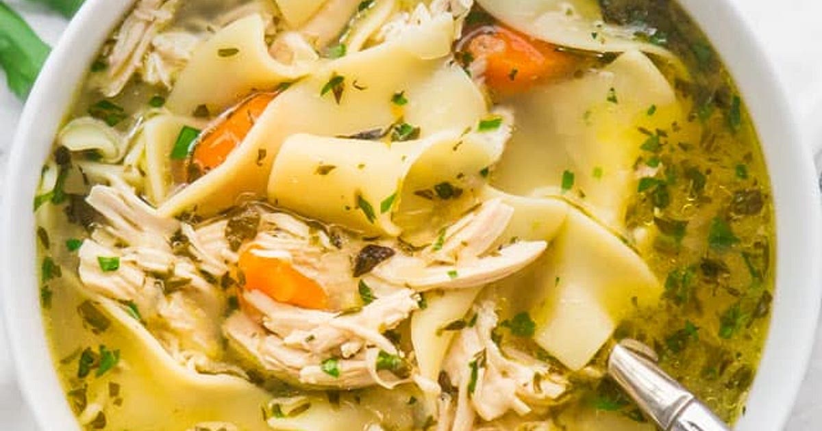 Instant Pot Chicken Noodle Soup Recipe | Samsung Food App