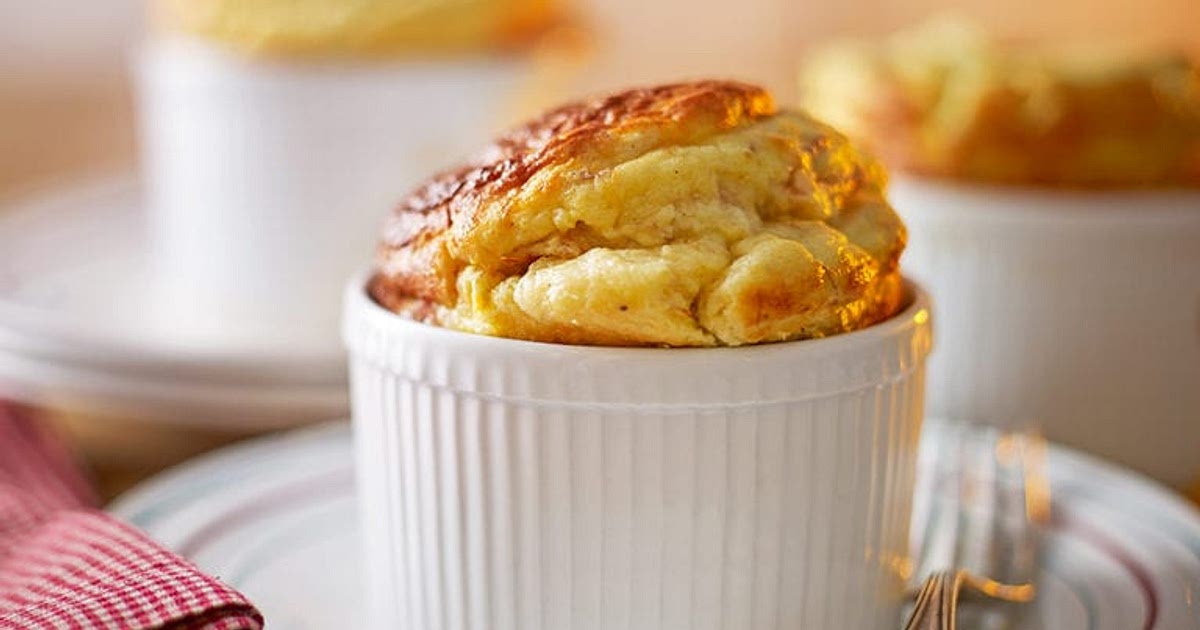 Ham, chestnut and bread sauce soufflé Recipe | Samsung Food App