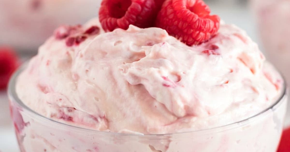 RASPBERRY VANILLA JELLO SALAD Recipe | Samsung Food App