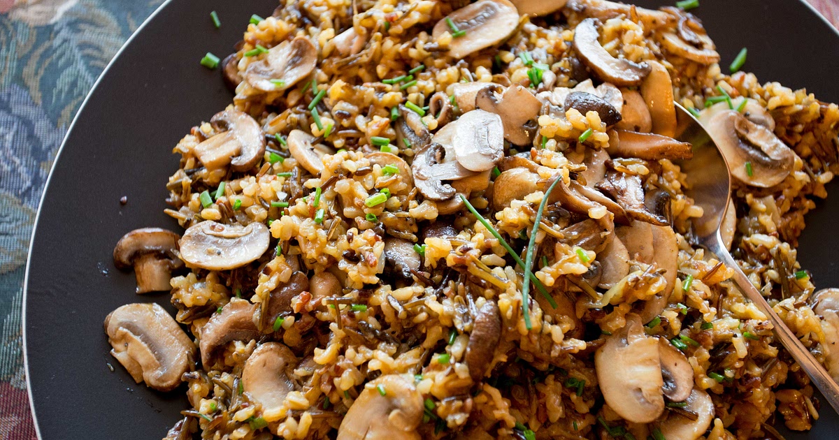Wild Rice and Mushroom Pilaf Recipe | Samsung Food App