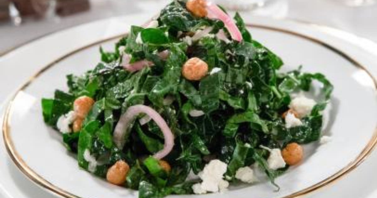 Kale and Chickpea Salad Recipe | Samsung Food App