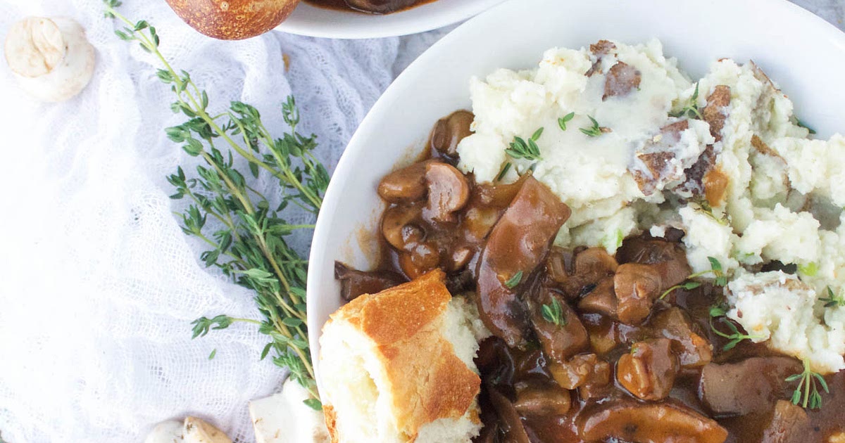 30 Minute {Vegan} Portobello Mushroom Bourguignon Recipe | Samsung Food App