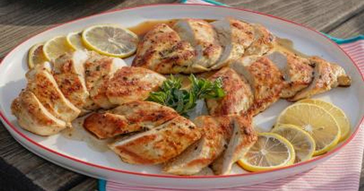 Lemon and Oregano Pounded Chicken Recipe | Samsung Food App