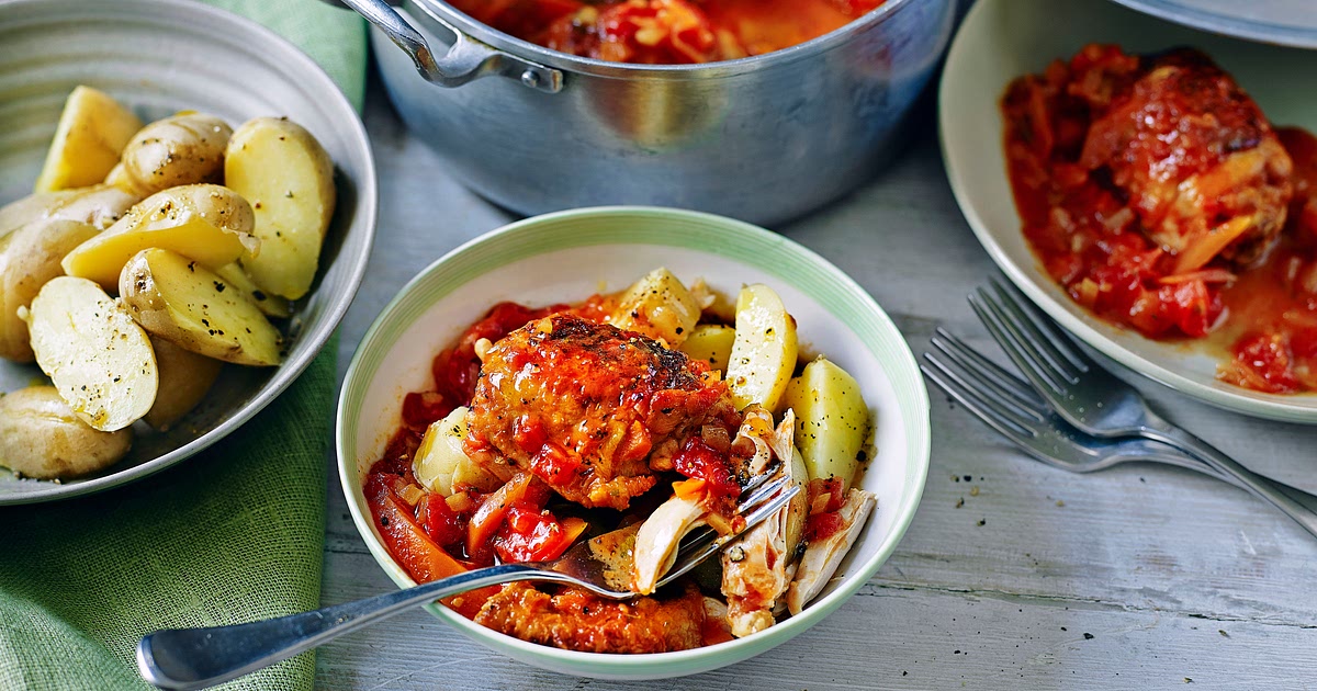 Mediterranean chicken with potatoes Recipe | Samsung Food App
