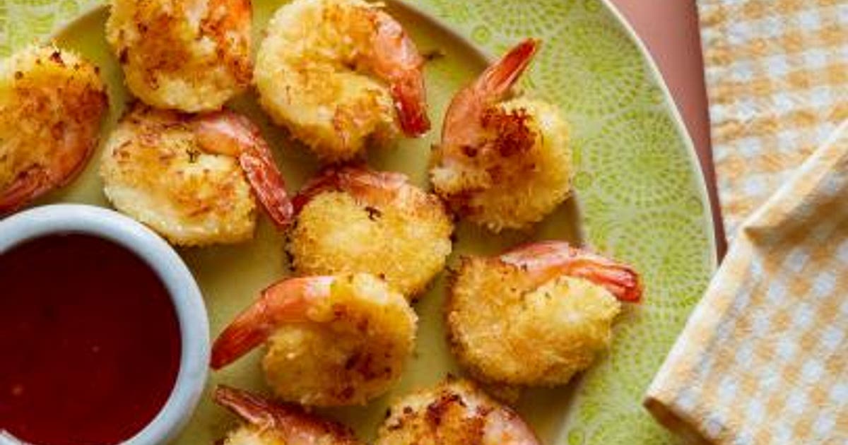 Air Fryer Coconut Shrimp Recipe | Samsung Food App