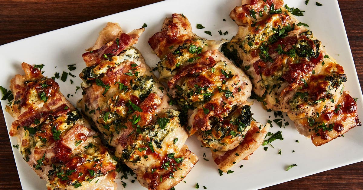 Spinach Stuffed Chicken Breast Recipe | Samsung Food App
