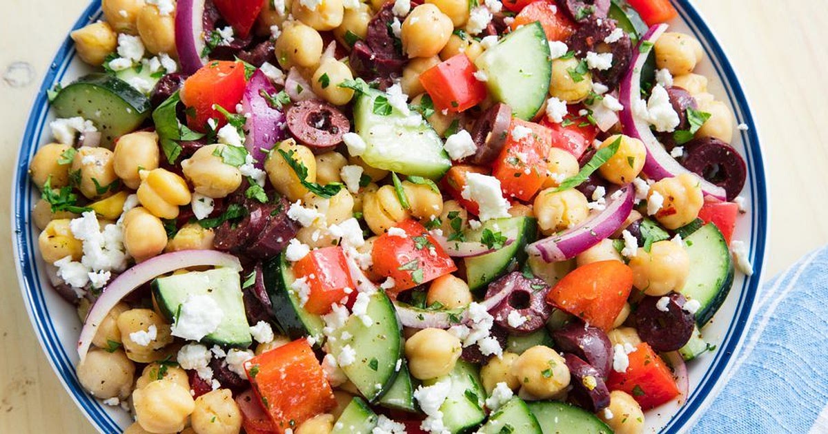 Mediterranean Chickpea Salad Recipe | Samsung Food App