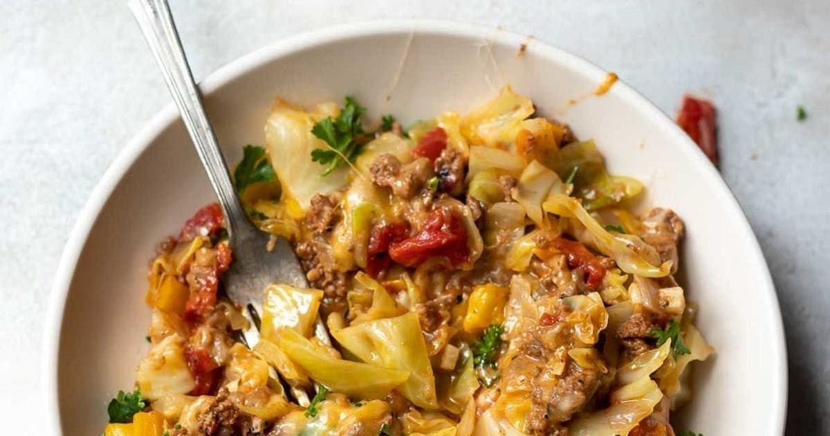 Low Carb Unstuffed Cabbage Casserole Recipe | Samsung Food App