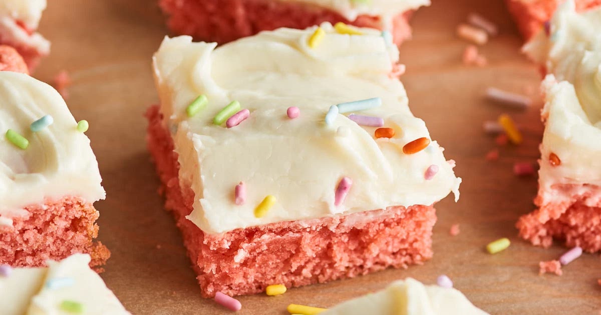 Strawberry Cake Mix Brownies Recipe | Samsung Food App