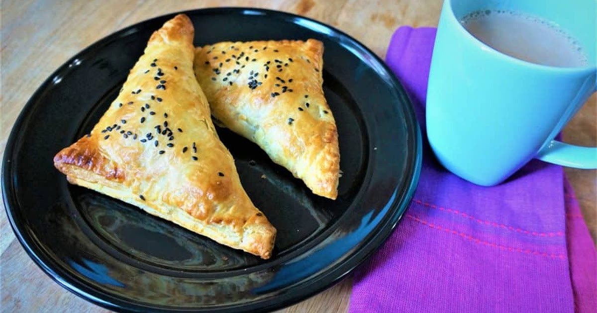 Savory Paneer Puff Pastry Turnovers - Air Fryer Recipe | Samsung Food App