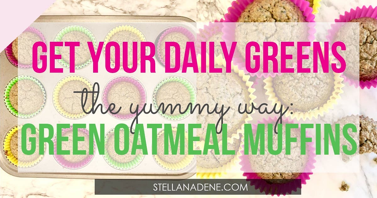 Get Your Serving of Greens With These Green Oatmeal Muffins Recipe | Samsung Food App