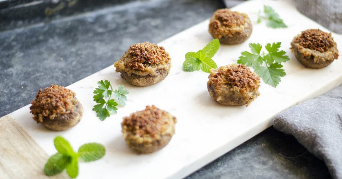 Stuffed Mushrooms Recipe | Samsung Food App