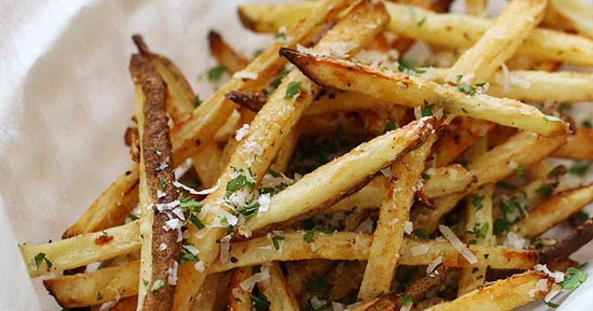 Skinny Garlic Parmesan Fries Recipe | Samsung Food App