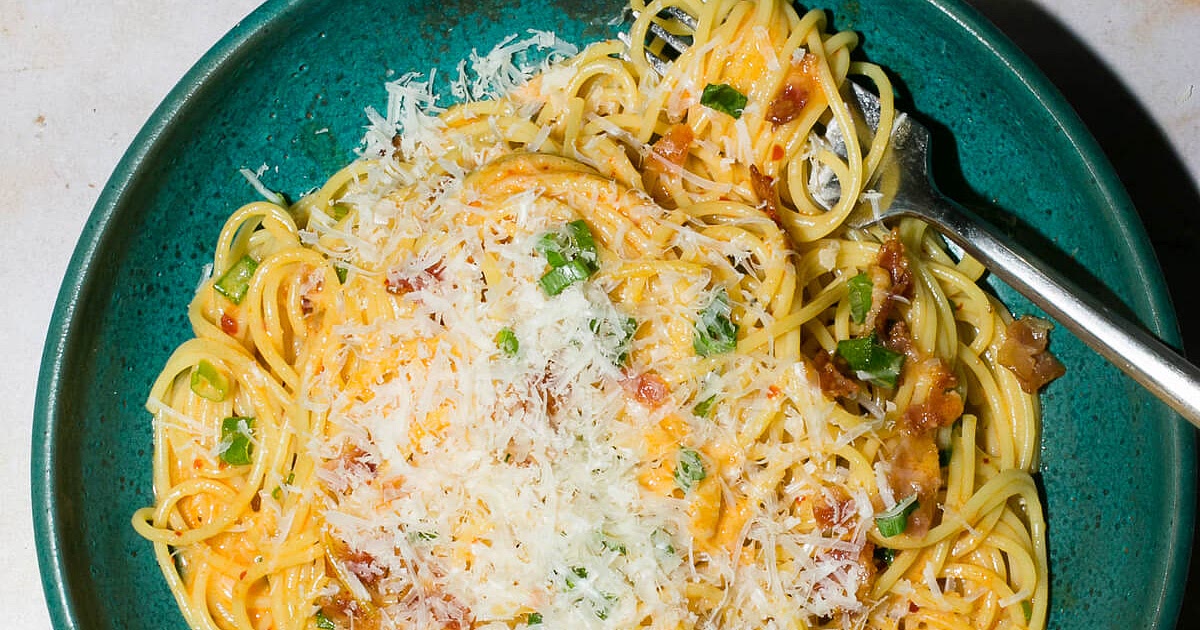 Spicy Miso Pasta Recipe | Samsung Food App