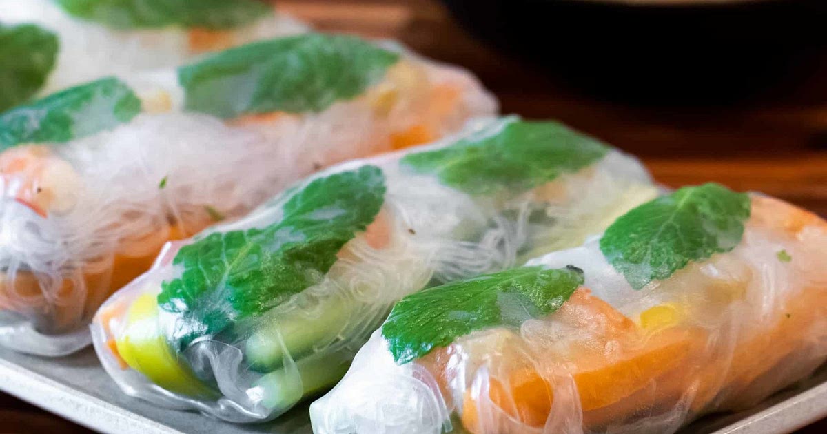 Fresh Thai Rolls Recipe | Samsung Food App