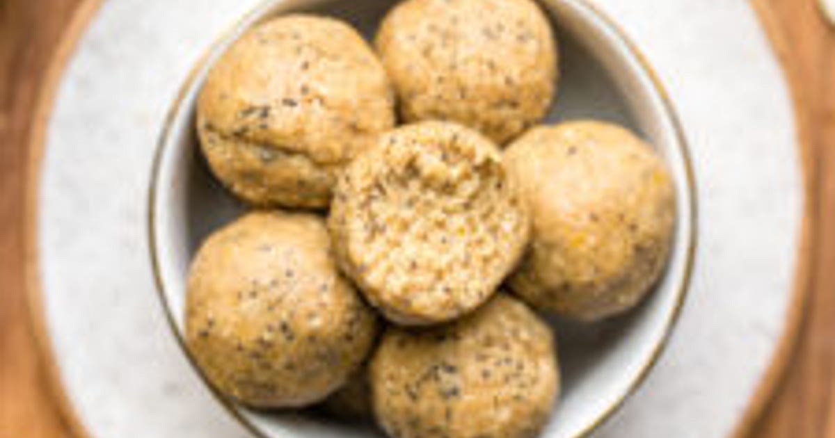 Lemon Poppyseed Energy Bites Recipe | Samsung Food App