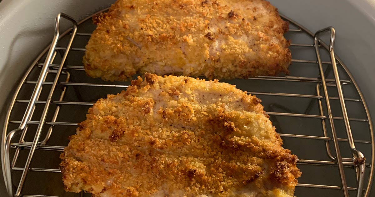 Breaded Air Fryer Pork Chops Recipe | Samsung Food App