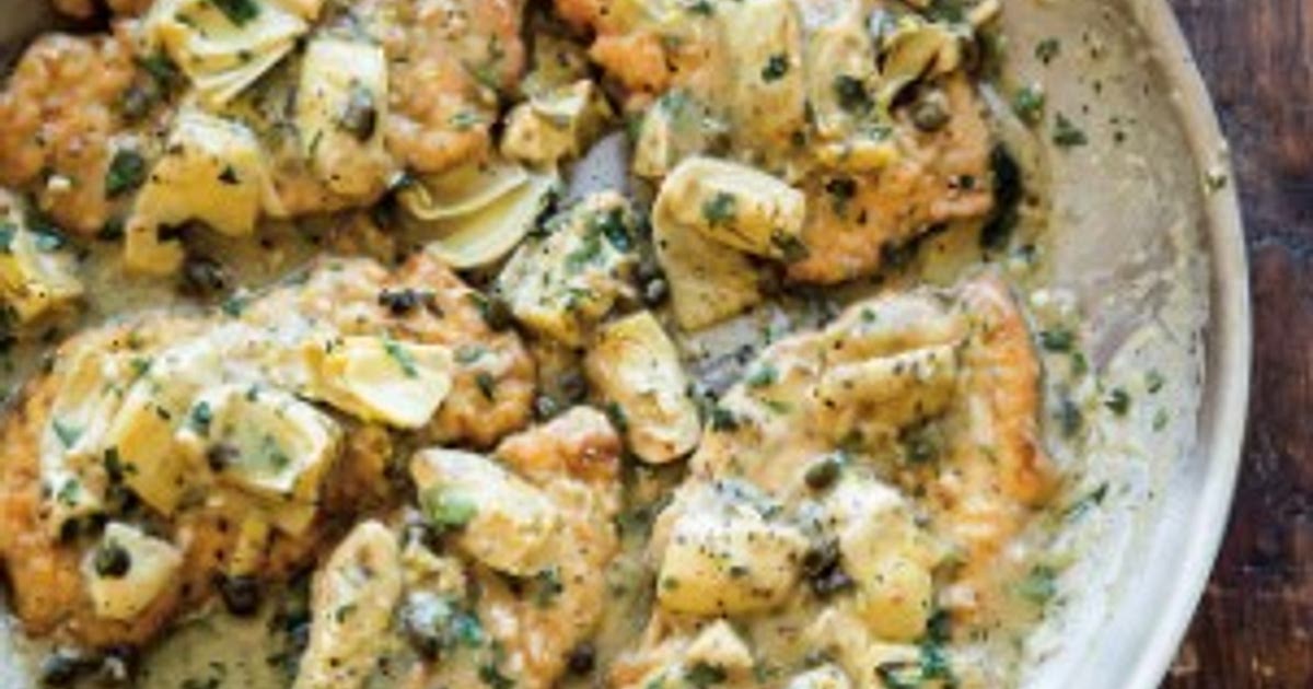Chicken Piccata with Artichokes Recipe | Samsung Food App