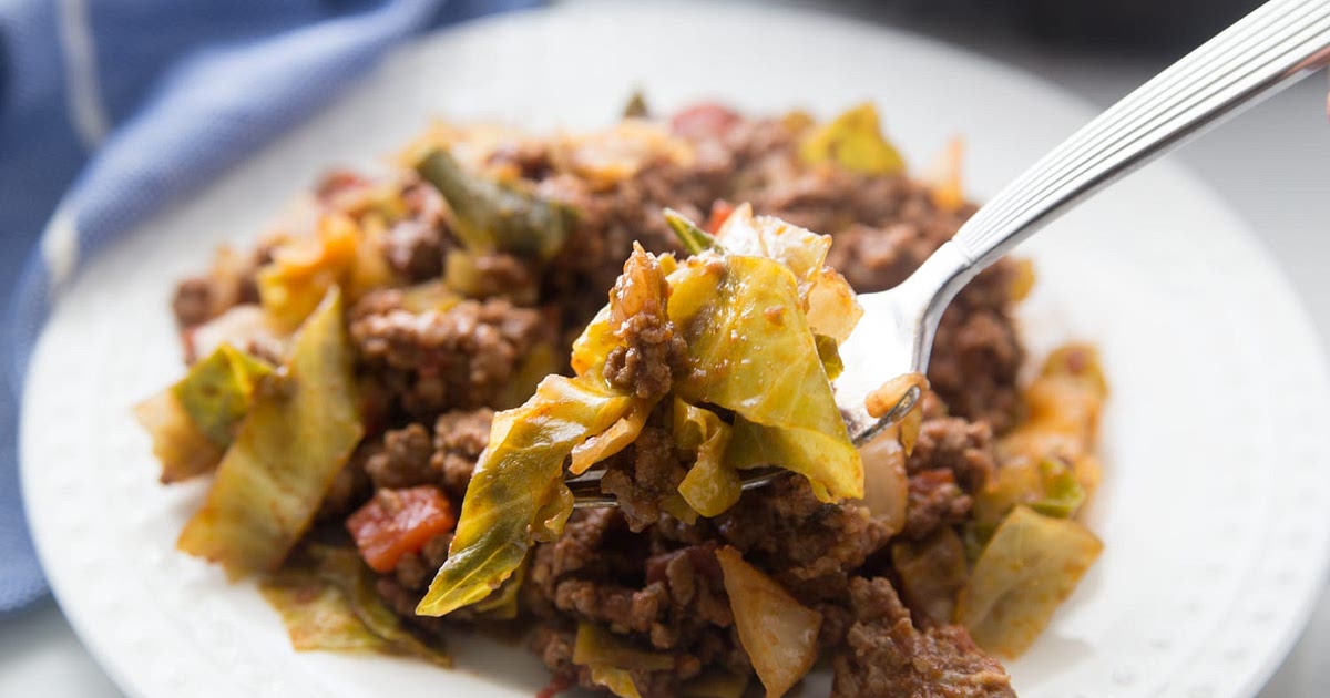 Keto Unstuffed Cabbage Skillet (Easy Low Carb Recipe) | Samsung Food App