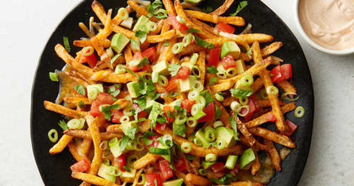 Air Fryer Loaded Taco Fries Recipe | Samsung Food App