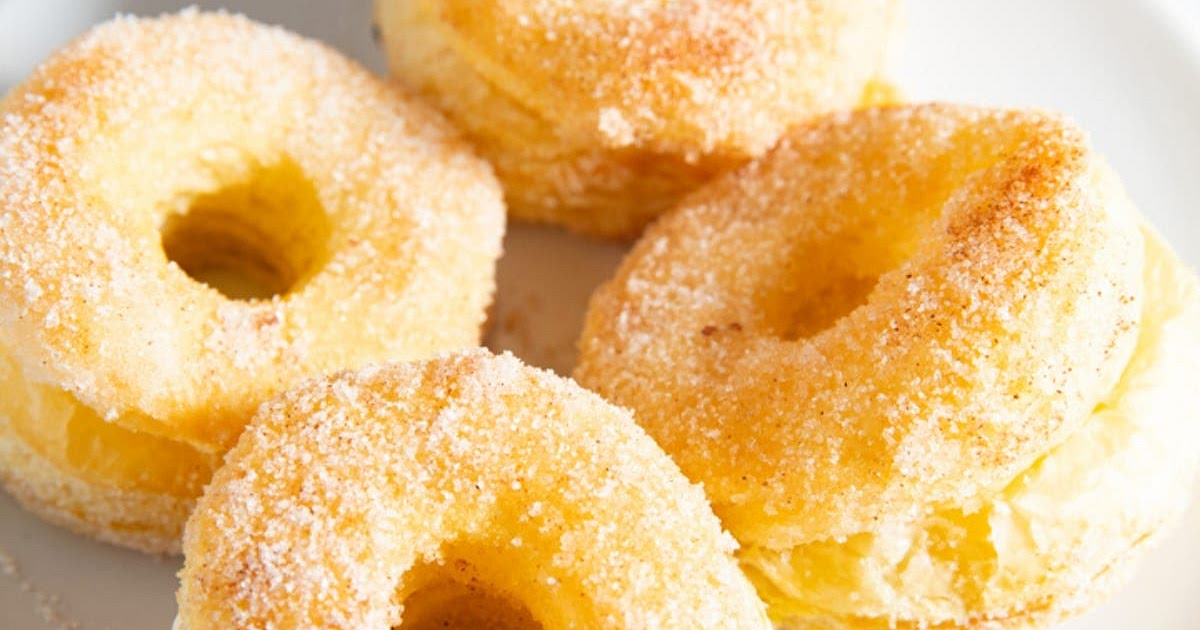 Flaky Air Fryer Donuts Recipe | Samsung Food App