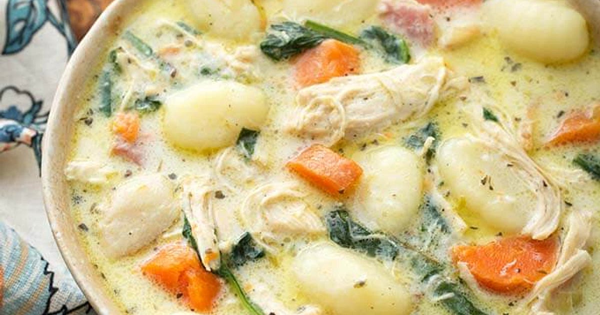 Instant Pot Creamy Chicken Gnocchi Soup Recipe | Samsung Food App