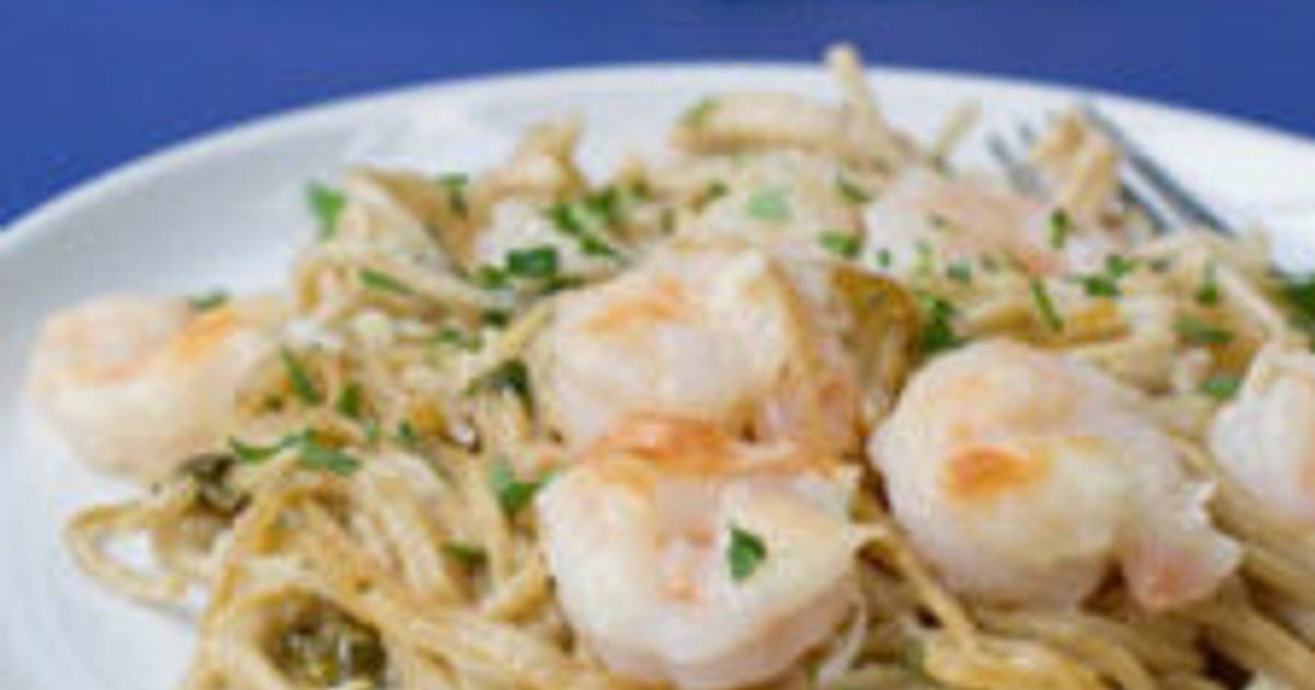 Shrimp Scampi Pasta Bake Recipe | Samsung Food App