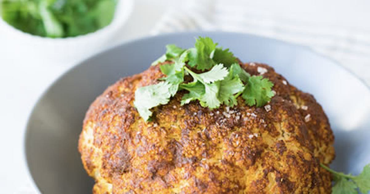 Roasted Whole Cauliflower Recipe | Samsung Food App