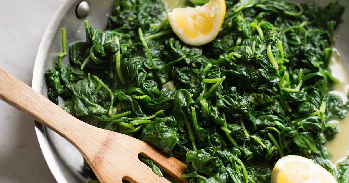 Recipe: Easy Lemon-Ginger Spinach | Samsung Food App