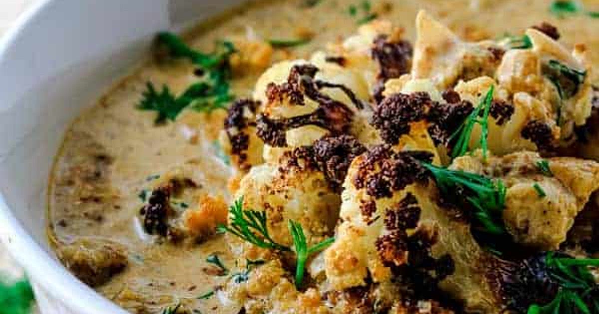 Cream of Roasted Cauliflower Soup with Paprika, Cumin and Fresh Dill Recipe | Samsung Food App