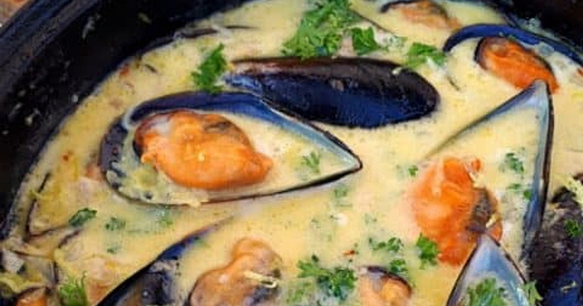 Mussels In lemon Garlic-Butter Sauce Recipe | Samsung Food App