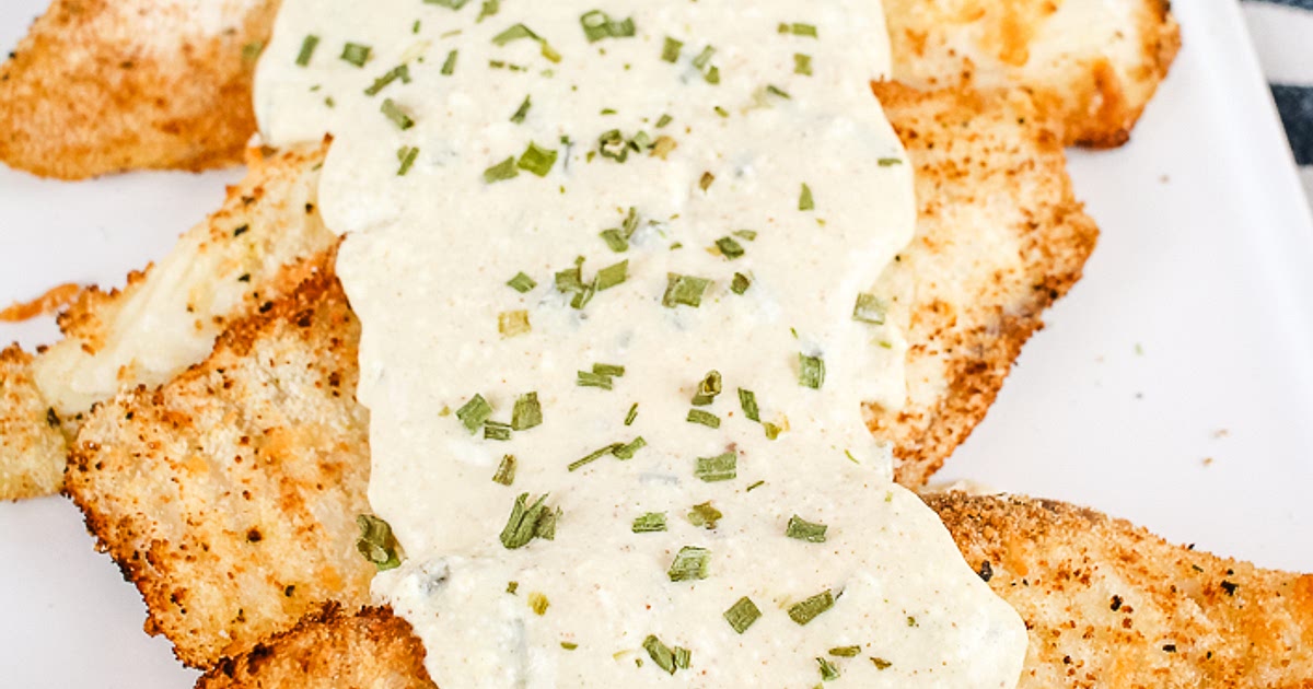 Parmesan Crusted Fish Fillets with a Dijon Mustard Sauce Recipe | Samsung Food App