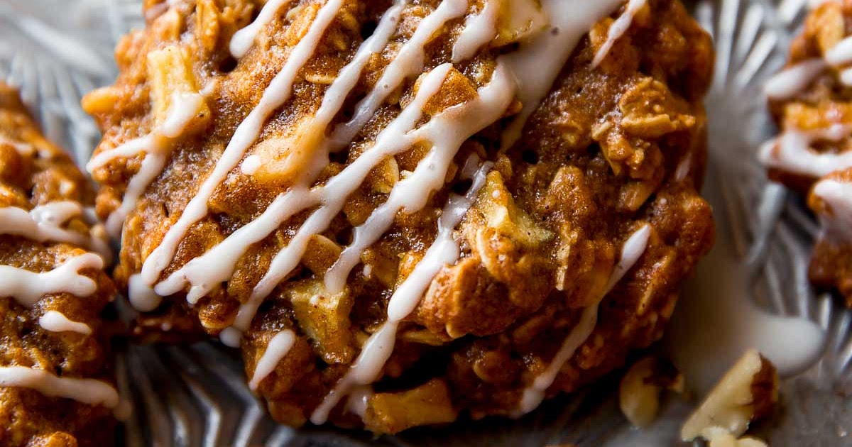 Apple Cinnamon Oatmeal Cookies Recipe | Samsung Food App