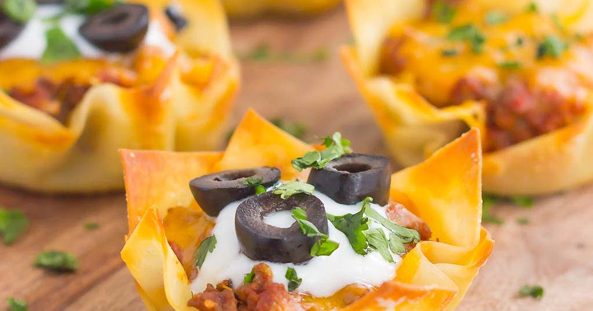 Cheesy Taco Cups Recipe | Samsung Food App
