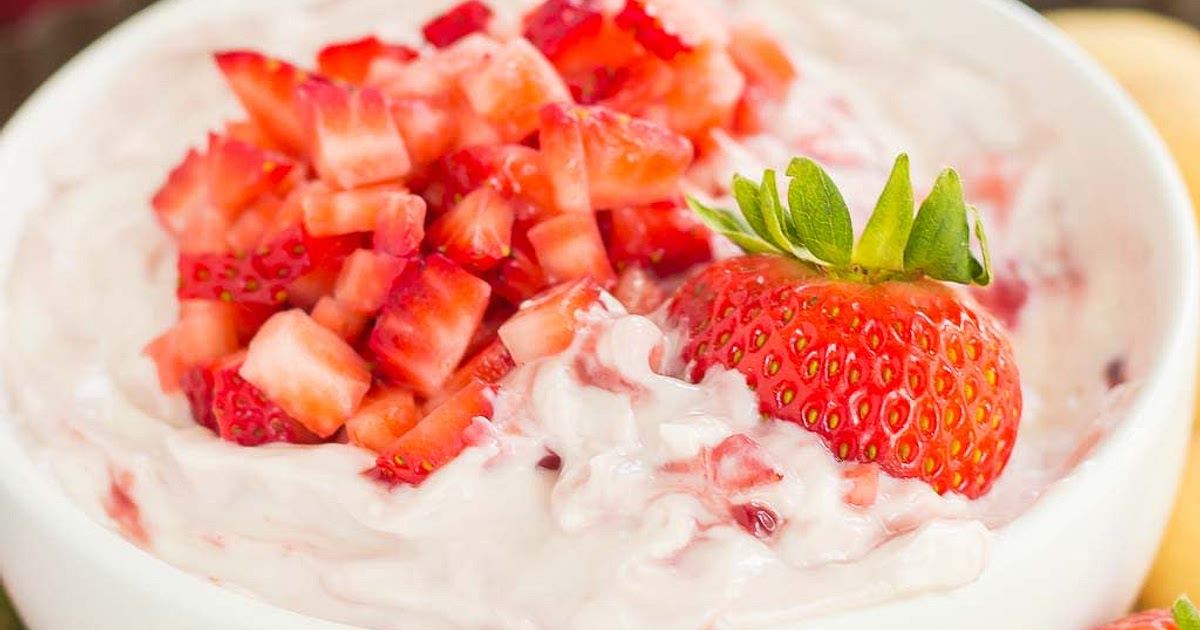 Greek Yogurt Strawberry Cheesecake Dip Recipe | Samsung Food App
