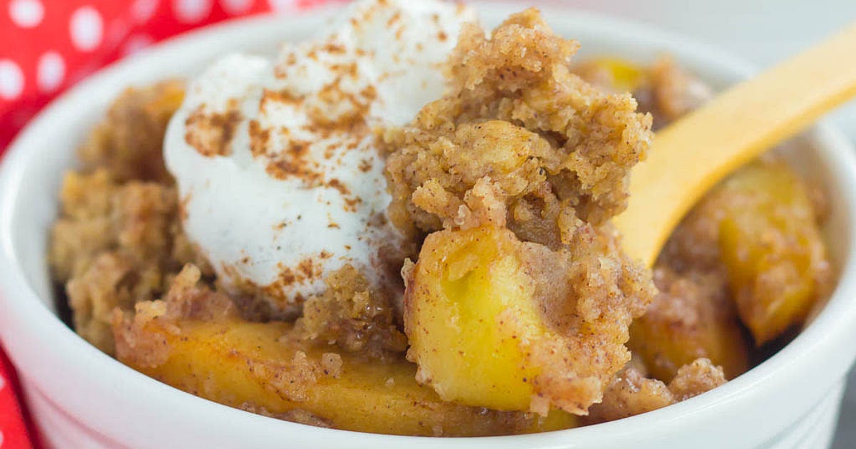 SLOW COOKER APPLE CINNAMON DUMP CAKE Recipe | Samsung Food App