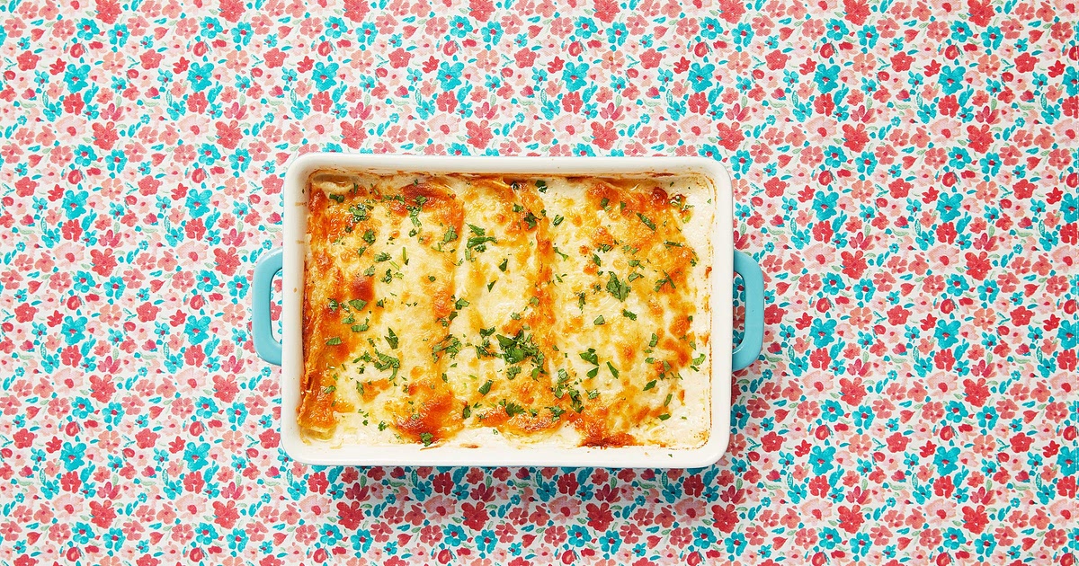 White Chicken Enchiladas Recipe | Samsung Food App