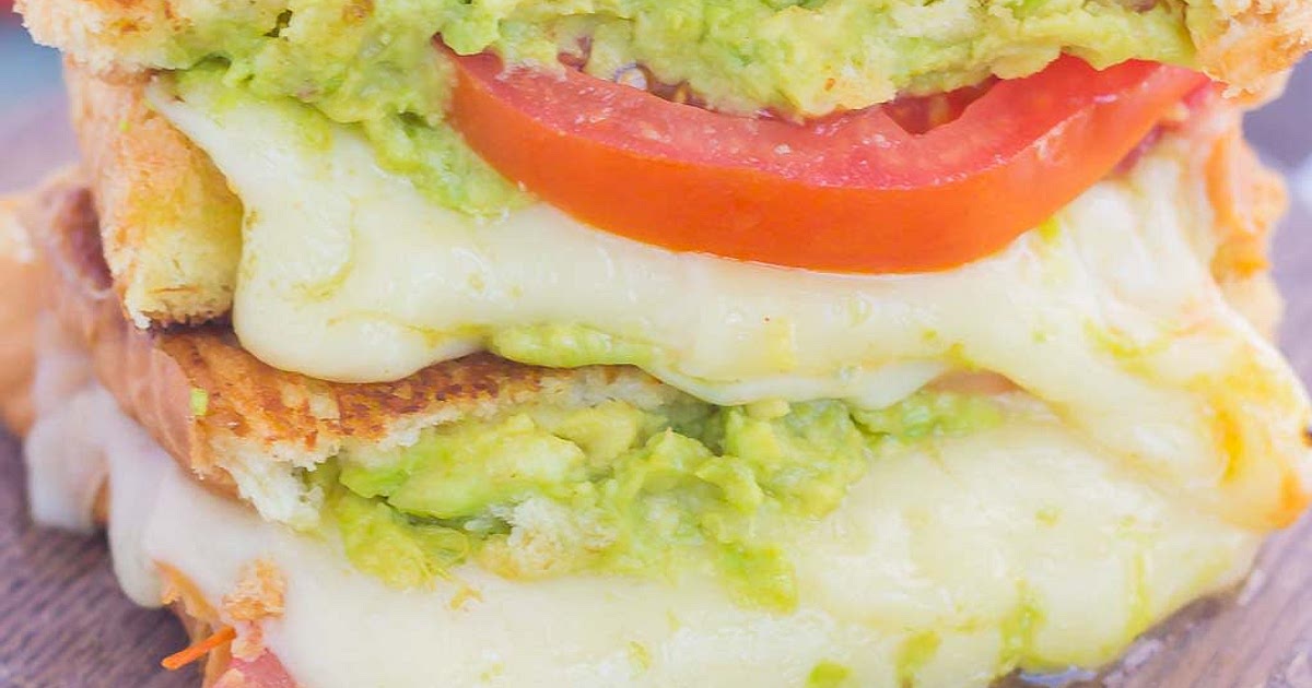 Tomato, Avocado and Mozzarella Grilled Cheese Recipe | Samsung Food App