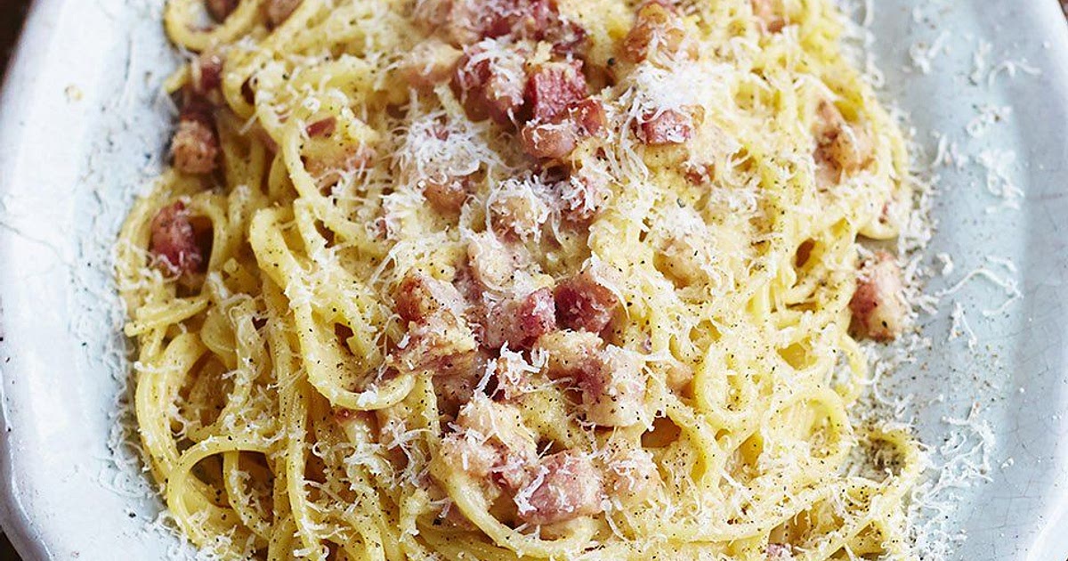 Gennaro's classic spaghetti carbonara Recipe | Samsung Food App
