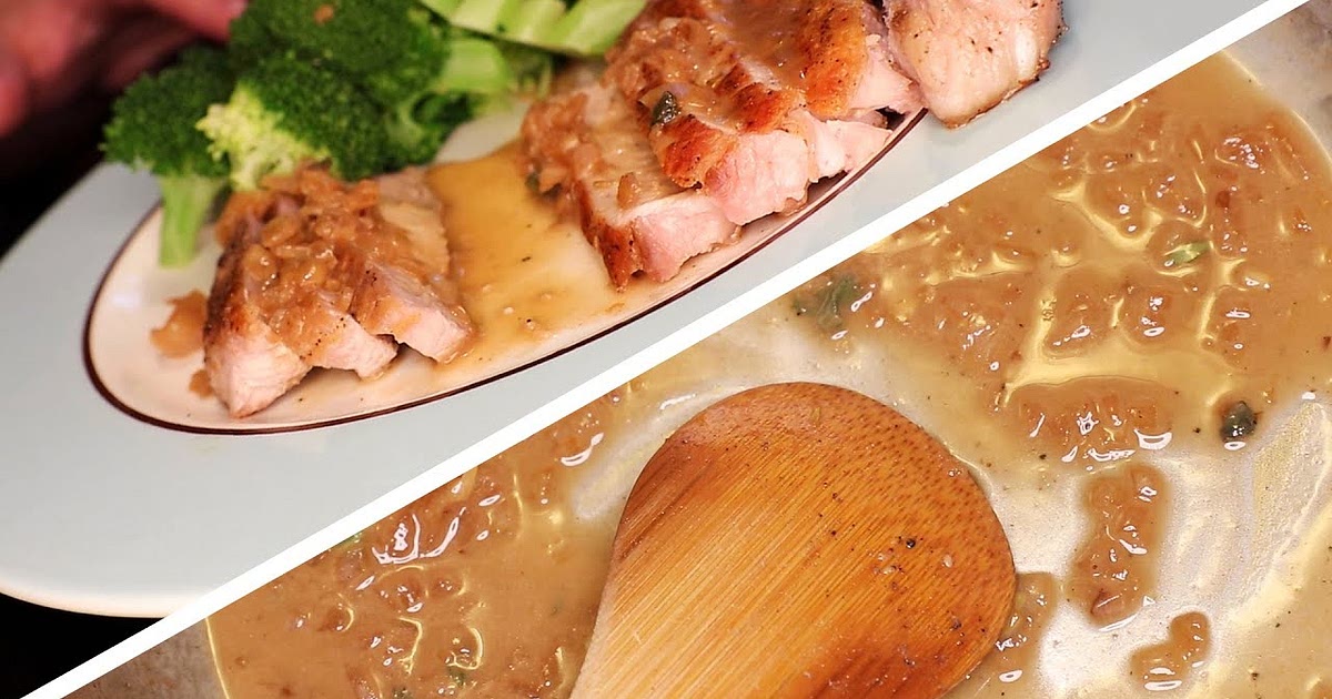 Pork Chops with Pan Sauce Recipe | Samsung Food App