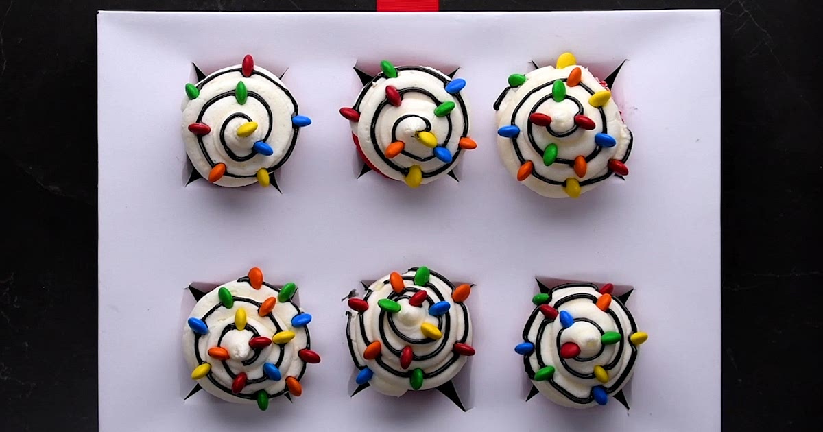 Christmas Light Cupcakes Recipe | Samsung Food App