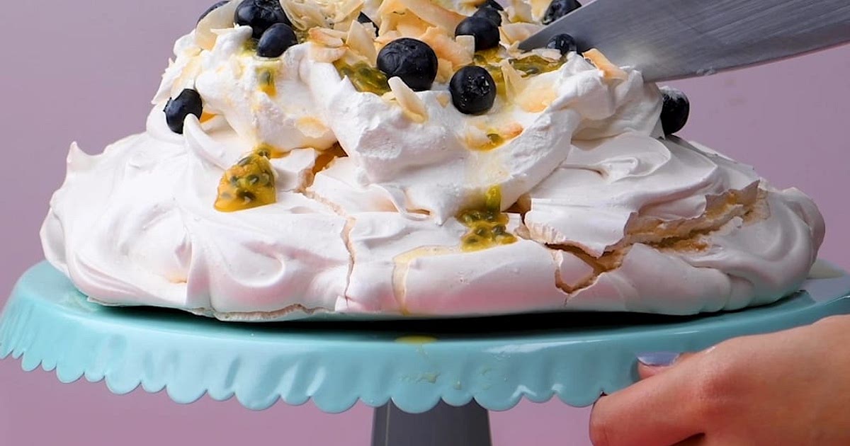 Eggless Pavlova Recipe | Samsung Food App