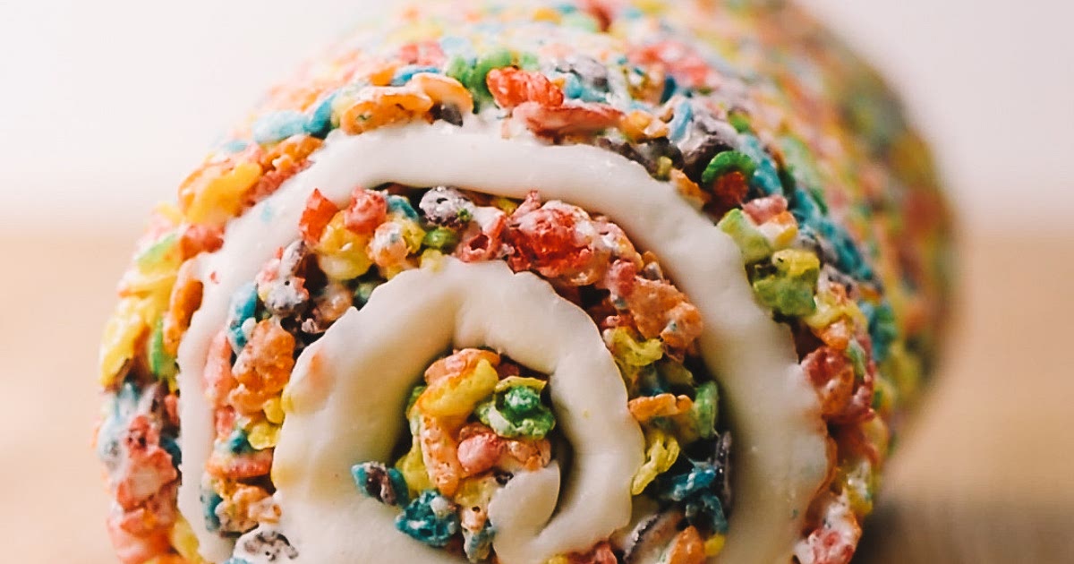 Fruity Pebbles Marshmallow Pinwheel Recipe | Samsung Food App