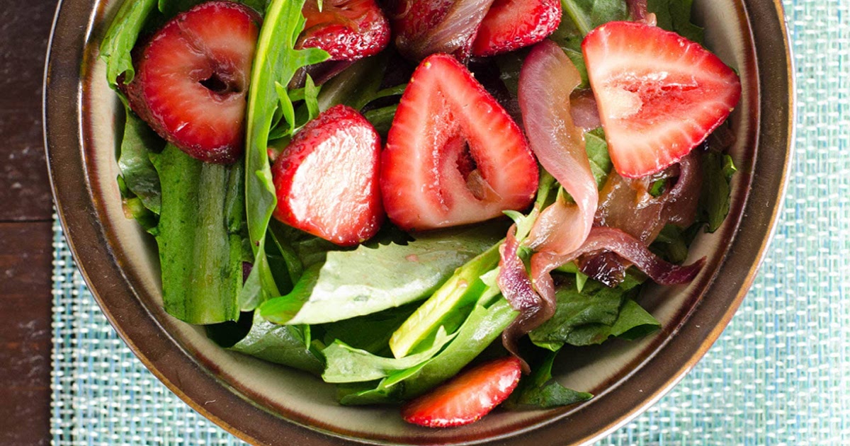 Dandelion Strawberry Salad - Dr Sebi's Cell Food Recipe | Samsung Food App