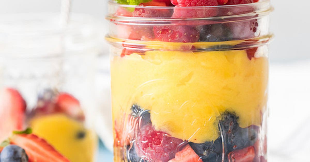 Mango Smoothie Berry Parfait Recipe | Samsung Food App